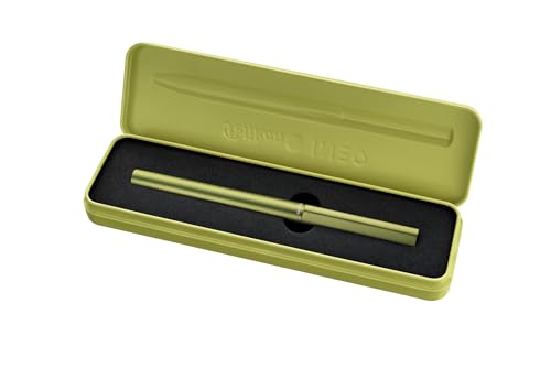 Stilografica originale dal design unico e inconfondibile, fusto completamente in alluminio, pennino in acciaio inossidabile M