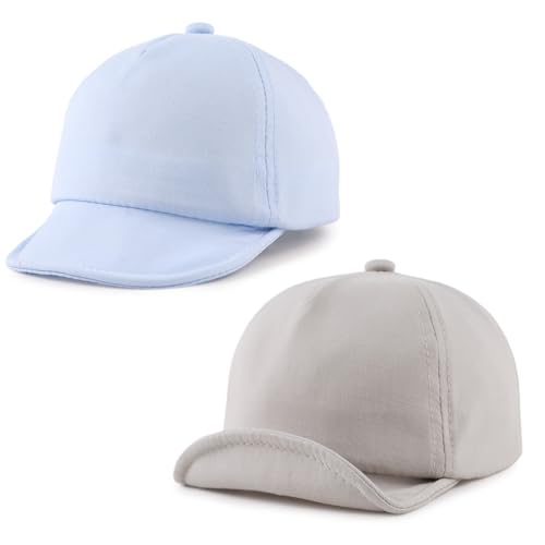 OMUKY Cotton Baby Toddler Hat Sun Protection Toddler Baseball Hat Infant Boys Girls Beach Cap Cute Baby Baseball Cap 3M-18M
