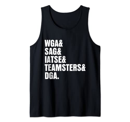 Writers Guild Of America On Strike Tank Top
