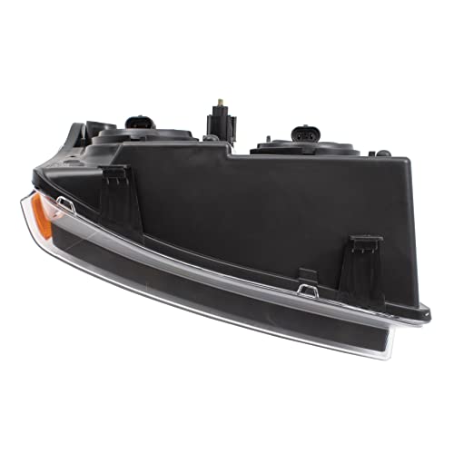 Epic Lighting Amxoe Replacement Halogen Headlights Assembly Compatible For Chevrolet 03-06 Silverado 07 Classic 03-06 Avalanche W/O Lower Body Cladding [ Gm2502224 10366037 Gm2503224 10366038 ] Pair #TOP3