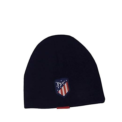 Atletico de Madrid Gorro Adulto Reversible Nuevo Escudo