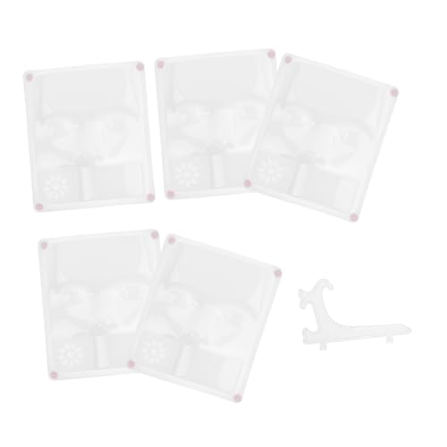 ARTSEWPLY 1 セット まつげトレーニングボード 眉ラミネーション まつげクラスター まつげエクステキット ラッシュマネキンヘッド マネキンヘッドラッシュエクステンション プラスチック 白い