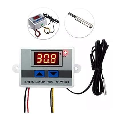 Real Instruments XH W3001 Digital LED Display Temperature Controller 220V 1500W 10A LED Temperature Controller With Thermostat Control Switch NTC Sensor Probe For Egg Incubator - Image 5 thumbnail