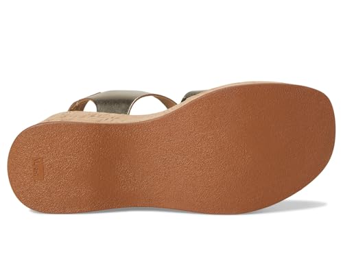 Steve Madden Womens RIVE04S1 Buckle Leather Wedge Heels3