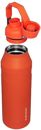Image of Stanley IceFlow Fast Flow Water Bottle 50 oz | Angled Spout Lid | Lightweight and Leakproof for Travel and Sports | Insulated Stainless Steel | BPA-Free | Tigerlily