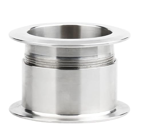 Double collier à clipser inox 304 de 19mm pour finition de cloison - 4