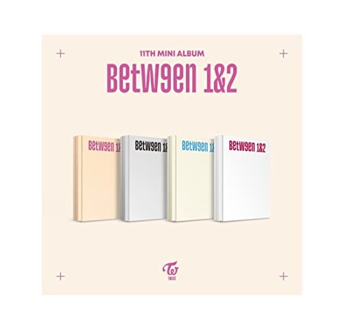 TWICE - BETWEEN 1&2 11th KPOP Mini Album Photobook+Photocard+Postcard+Extra Photocards (All Version)