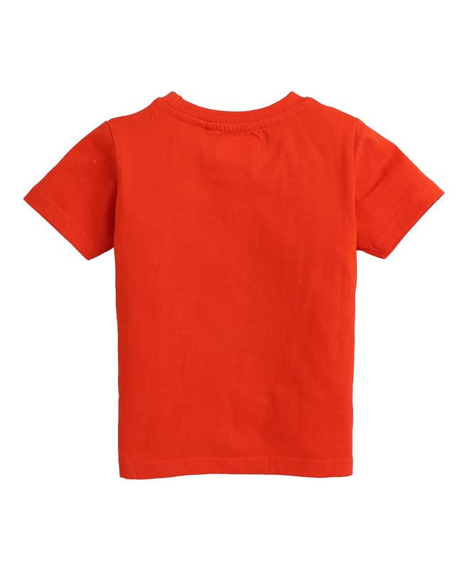 Image of BUMZEE Green & Red Half Sleeve Boys T-Shirt Pack of 2