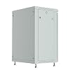 15U Wall Mount Server Rack Cabinet 19 Network Rack Enclosure, 24 Deep Data Rack Cabinet with Fan, PDU & Shelf for IT Equipment, Switches and Patch Panel