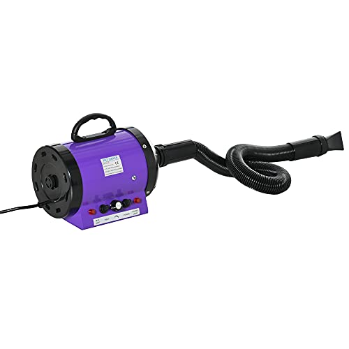 PawHut Secador de Pelo para Perros 2800W Secador para Mascotas con Temperatura y Velocidad del...