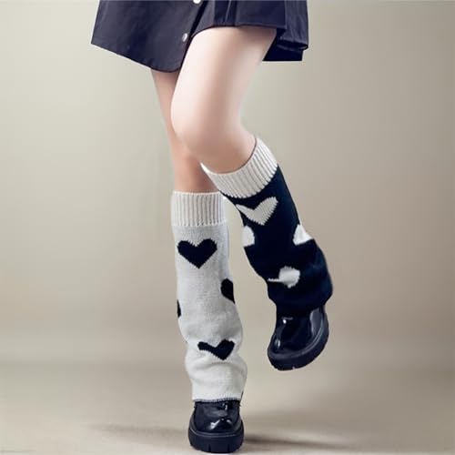 Image of Goth Leg Warmers Women Cute Y2k Harajuku Punk Rave Emo Grunge Winter