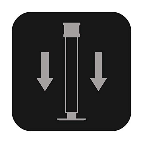 Trailer Valet JXS-5 Swivel Pipe Mount Tongue Jack - Drill Powered Option, 5K Capacity (Includes Free Drill Attachment) - Thumbnail 4