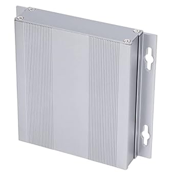 Ubersweet DIY Aluminum Alloy Boxes, Aluminum Alloy Project Box Signal Shielding Performance Corrosion Resistant for Industrial Equipment
