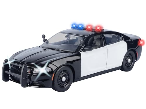 Motormax 2023 Charger Pursuit Police Car 1:24 Modelo miniatura 1