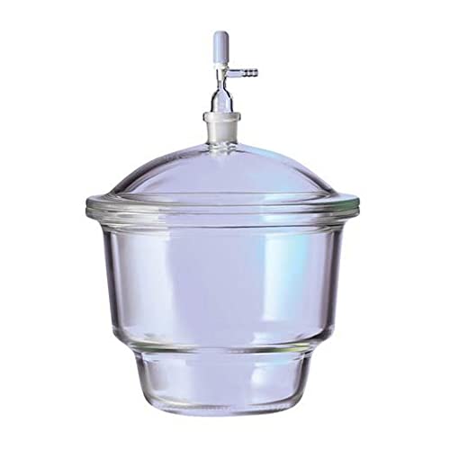 Couvercle en verre borosilicate Pyrex Corning 2,4 l robinet d'arrêt standard 24/29