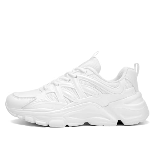 Image of Womens Ladies Walking Shoes Fashion Running Sneakers Casual Comfor Lightweight Breathable Soft Sole Gym Tennis Work