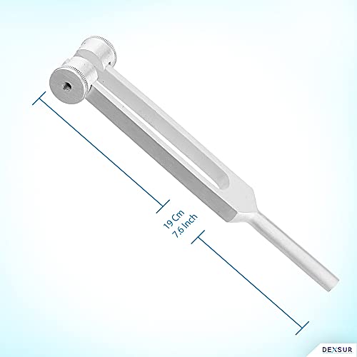 medical grade aluminum alloy sensory tuning fork activator for healing therapy non magnetic one each of c 128 tuning fork