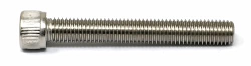 Image of iexcell 4 Pcs M12 x 85mm Thread Pitch 1.75 mm Stainless Steel 304 Hex Socket Head Cap Screws Bolts Kit