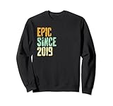 Photo Gallery epic since 2019 5th birthday retro felpa Photo Gallery epic since 2019 5th birthday retro felpa