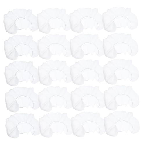 VALICLUD 50 Piezas Funda De Almohada En Forma De u Cubierta De Descanso Facial De Masaje Accesorios para Camillas De Masaje Tela No Tejida