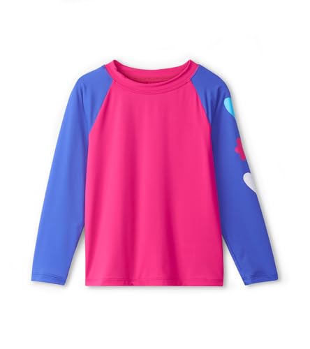 Hatley Girls' Swim Long Sleeve Rashguard Top