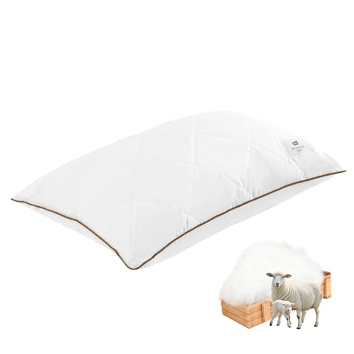 YOUR MOON Soft Natural Wool Pillow
