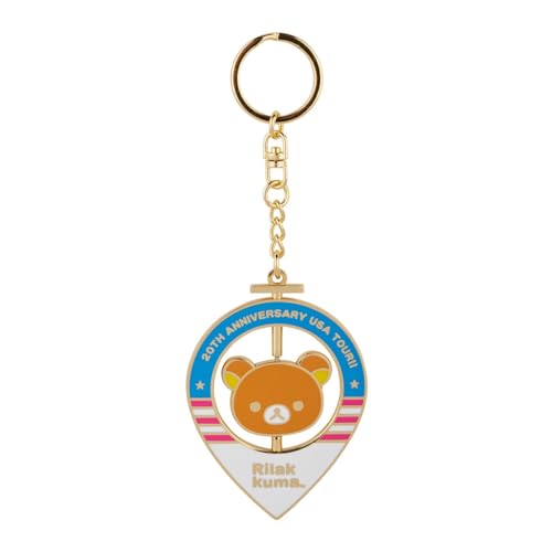 Rilakkuma porte-clés original San-X en émail le cadeau idéal pour fan de pop culture