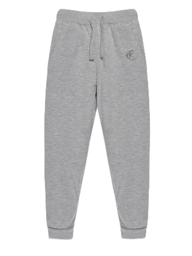 Image of KiddoPanti 100% Cotton Track Pants for Boys & Girls | Soft Single Jersey Fabric | Elastic Waist with Drawcord | Full Length with Rib Hem & Pockets | Joggers for Kids