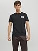 JACK & JONES Men's Jjecorp Logo Tee Ss Crew Neck Ss19 Noos T-Shirt, Black (Black Slim/Small Print), S #1