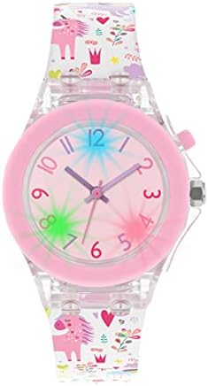 Tikkers Girl’s Analog Quartz Watch with Silicone Strap ATK1069