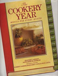 Hardcover The Cookery Year Menus for Every Month Book