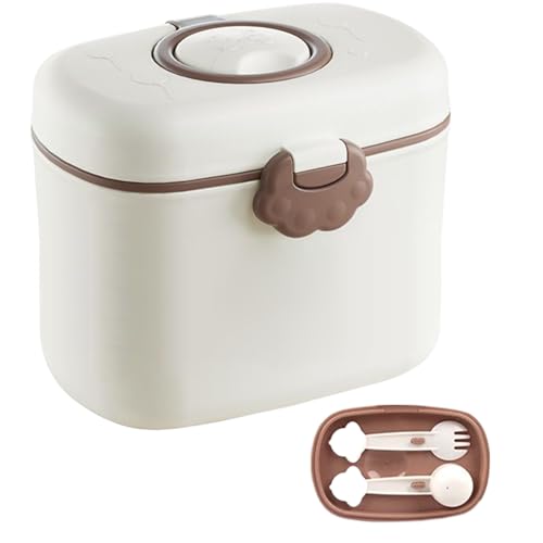 laxreheye Dosificador de Preparación,Dispensador de Leche en Polvo | Portátil para Viaje Hogar Guardería Cocina Diaria