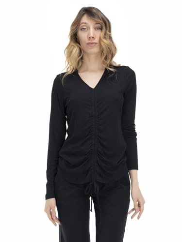 T-shirt LEONE 1947 femme lacets pour style décontracté