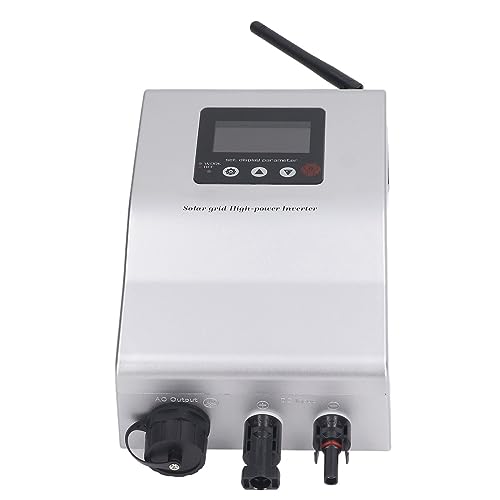Solar Micro Inverter, Overheat Protection US Plug 110V 220V Remote Control High Efficiency MPPT Solar Inverter for Power (1000W)
