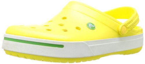 Image of Crocs Men's Crocband II Clog,Burst /Lime,13 M US