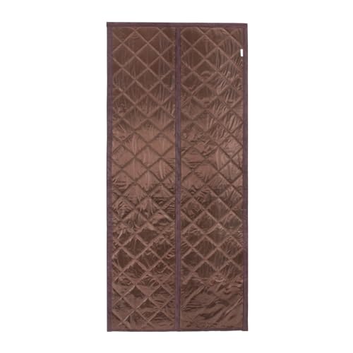 Rideau thermique de porte étanche et coupe-vent à aimants