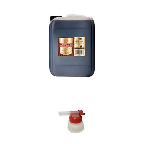 ROTER Wikinger Met 10 Liter Kanister + Pumpe für Wikinger Met Kanister
