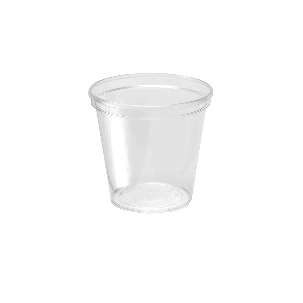 WNAWNA P10 Comet Plastic Portion/Shot Glass, 1 oz, Clear (Case of 2500)