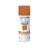 Rust-Oleum Terracotta Chalked All-in-One Ultra Matte Spray Paint | One Coat Coverage | No Primer, Sanding, Or...
