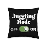 Juggling Mode On Circus Skills Performance Fun Throw Pillow
