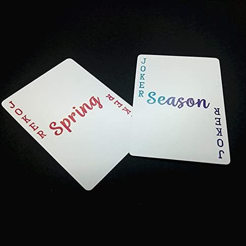 Miniatura 8 de TAOYATAO Cartas de póquer de primavera, baraja de cartas de póquer para adultos, unisex, para adultos, juegos de cartas para fiestas