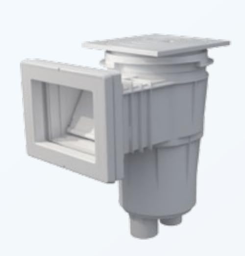 FLUIDRA Skimmers pour piscines de la Marque modèle Skimmer 15 l Pisc. Horm. avec Ouverture élargie et Couvercle Circulaire Gris Anthracite