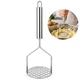 Schiacciapatate Acciaio Inox, Resistente Potato Masher, Gadget Cucina, Schiaccia Patate, p...