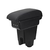 YJYWZH Bracciolo per Fiat Fiorino Qubo (2008–2024) con USB e USB-C