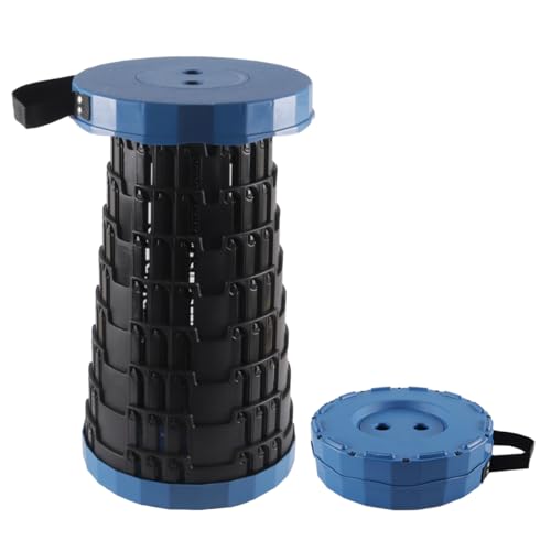 Tabouret pliant portable pour camping et randonnée réglable - 2
