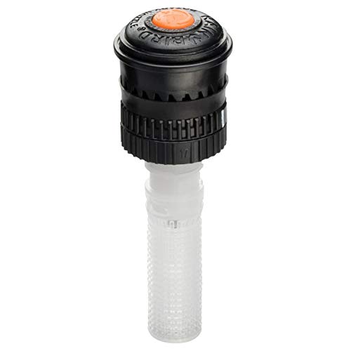 Rain Bird 18RNH Mini Rotary Spray Nozzle, 180° Half Circle Pattern, Adjustable 13' - 18' Spray Distance