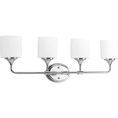 Progress Lighting P2804-15 Transitional Two Bath from Wisten Collection in Pewter, Nickel, Silver Finish Lighting Accessory, 33-1/4-Inch Width x 11-1/8-Inch Height