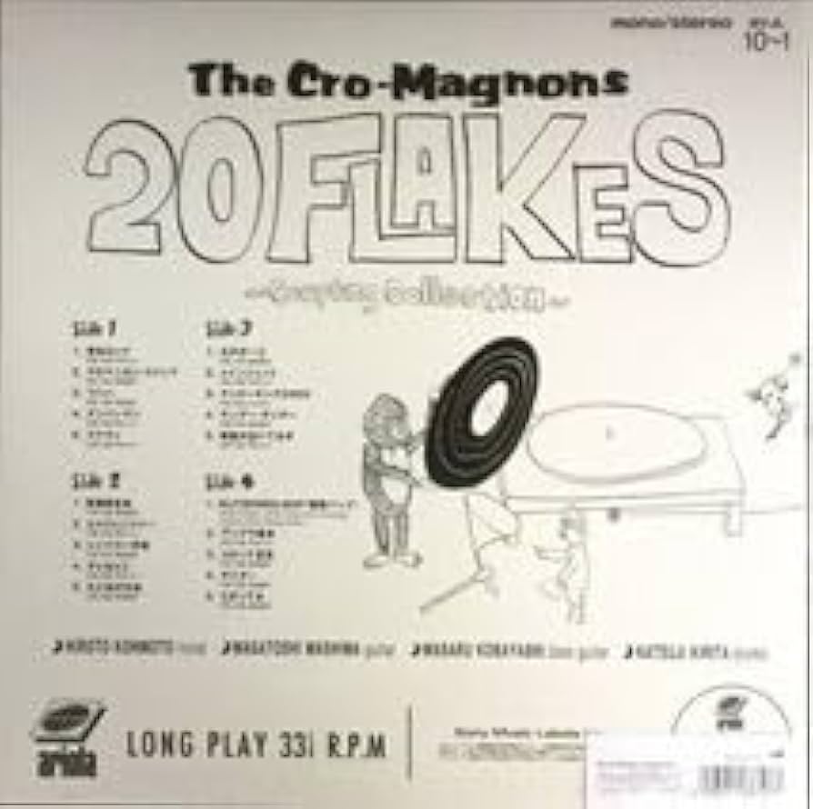 クロマニヨンズ 20 FLAKES レコード　ブルーハーツ　ハイロウズ クロマニヨンズ 20 FLAKES レコード ブルーハーツ ハイロウズ