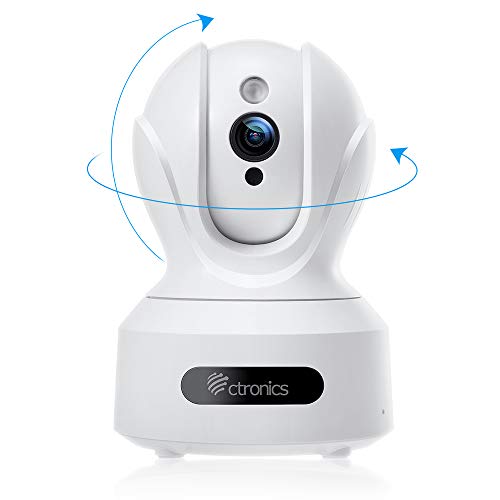 【 500万画素・SDカード付き 】Ctronics 監視カメラ 屋内 WIFI 自動追跡 パンチルト機能 ベビーモニター ペット留守番 カメラ お年寄り 介護 音声通話 ”人”見分け 動体検知、録画 音声検知 遠隔操作 iOS/Android/PC対応 日本語取説/アプリ 技適/PSE認証済み 2年間品質保証 【 500万画素・SDカード付き 】Ctronics 監視カメラ 屋内 WIFI 自動追跡 パンチルト機能 ベビーモニター ペット留守番 カメラ お年寄り 介護 音声通話 ”人”見分け 動体検知、録画 音声検知 遠隔操作 iOS/Android/PC対応 日本語取説/アプリ 技適/PSE認証済み 2年間品質保証