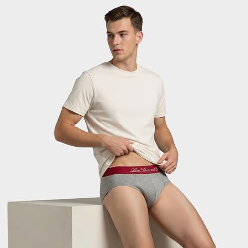 Image of Levi's Cotton Elite Brief | Premium Men's Brief Underwear | 4-Way Stretch | Outer Elastic Waistband | Double-Layered Pouch | Style 073 | Pack of 1